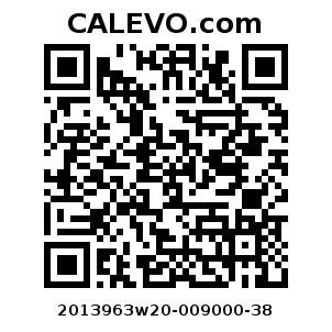 Calevo.com Preisschild 2013963w20-009000-38