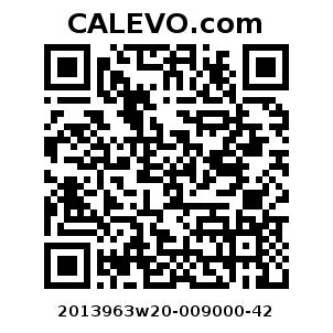 Calevo.com Preisschild 2013963w20-009000-42