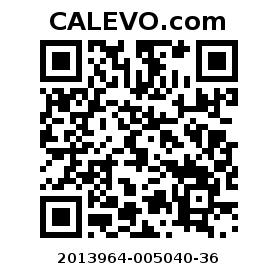Calevo.com Preisschild 2013964-005040-36