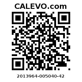 Calevo.com pricetag 2013964-005040-42