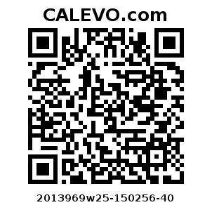 Calevo.com Preisschild 2013969w25-150256-40