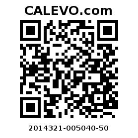 Calevo.com pricetag 2014321-005040-50