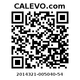 Calevo.com pricetag 2014321-005040-54