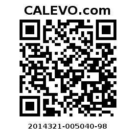 Calevo.com Preisschild 2014321-005040-98