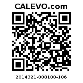 Calevo.com Preisschild 2014321-008100-106