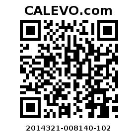 Calevo.com pricetag 2014321-008140-102