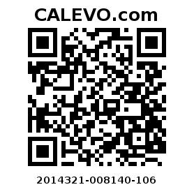 Calevo.com Preisschild 2014321-008140-106