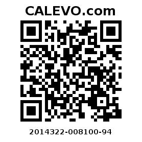 Calevo.com pricetag 2014322-008100-94