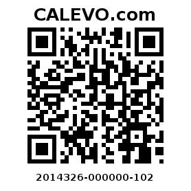 Calevo.com pricetag 2014326-000000-102