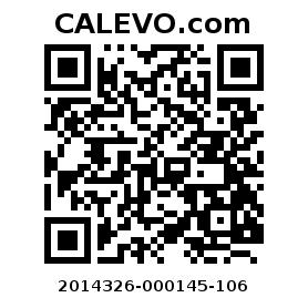 Calevo.com Preisschild 2014326-000145-106