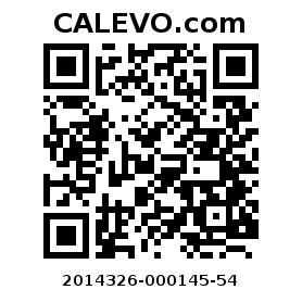 Calevo.com Preisschild 2014326-000145-54