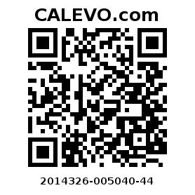 Calevo.com pricetag 2014326-005040-44