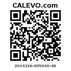 Calevo.com pricetag 2014326-005040-48
