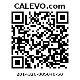 Calevo.com pricetag 2014326-005040-50