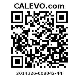 Calevo.com pricetag 2014326-008042-44