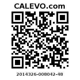 Calevo.com pricetag 2014326-008042-48