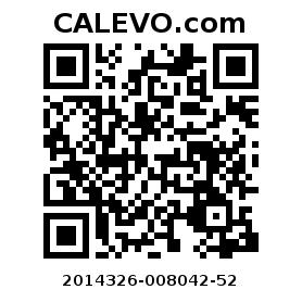 Calevo.com pricetag 2014326-008042-52