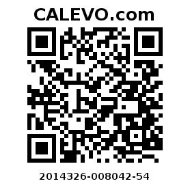 Calevo.com pricetag 2014326-008042-54