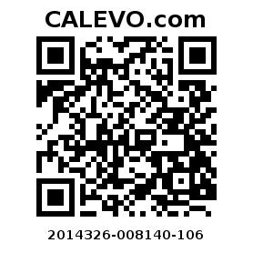 Calevo.com pricetag 2014326-008140-106
