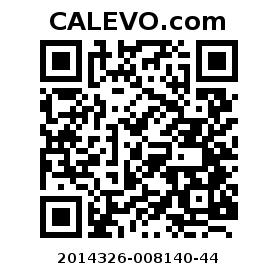 Calevo.com pricetag 2014326-008140-44