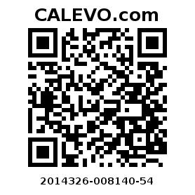 Calevo.com pricetag 2014326-008140-54