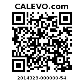 Calevo.com Preisschild 2014328-000000-54