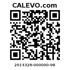 Calevo.com Preisschild 2014328-000000-98