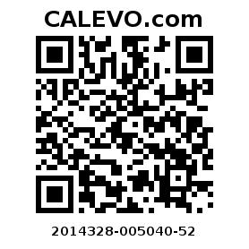 Calevo.com Preisschild 2014328-005040-52