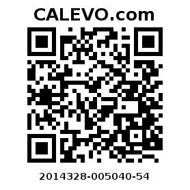 Calevo.com Preisschild 2014328-005040-54