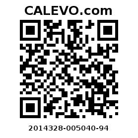 Calevo.com Preisschild 2014328-005040-94