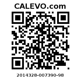 Calevo.com Preisschild 2014328-007390-98