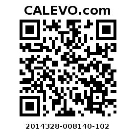 Calevo.com Preisschild 2014328-008140-102