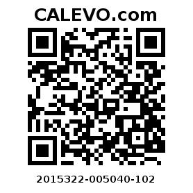 Calevo.com Preisschild 2015322-005040-102