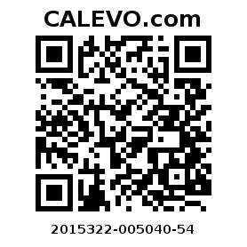 Calevo.com Preisschild 2015322-005040-54