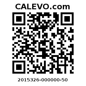 Calevo.com pricetag 2015326-000000-50