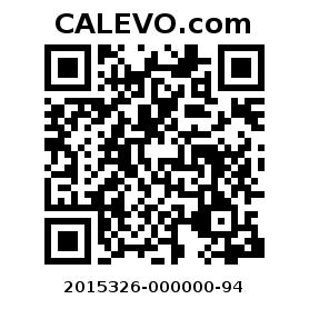 Calevo.com pricetag 2015326-000000-94
