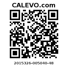 Calevo.com pricetag 2015326-005040-48
