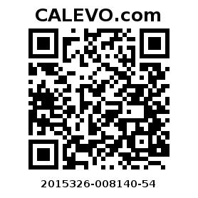 Calevo.com pricetag 2015326-008140-54