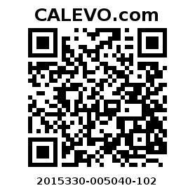 Calevo.com Preisschild 2015330-005040-102