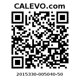 Calevo.com pricetag 2015330-005040-50