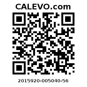 Calevo.com Preisschild 2015920-005040-56