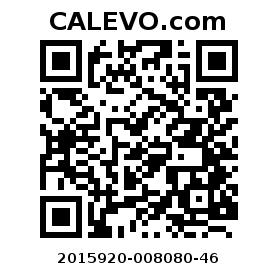 Calevo.com Preisschild 2015920-008080-46