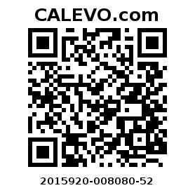 Calevo.com Preisschild 2015920-008080-52