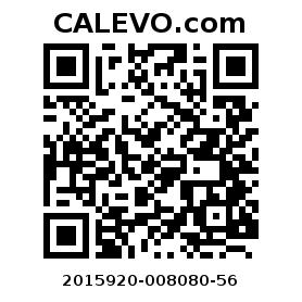Calevo.com Preisschild 2015920-008080-56