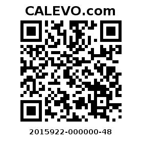 Calevo.com Preisschild 2015922-000000-48