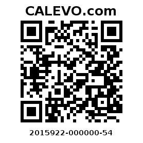 Calevo.com pricetag 2015922-000000-54