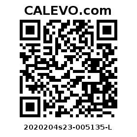 Calevo.com Preisschild 2020204s23-005135-L