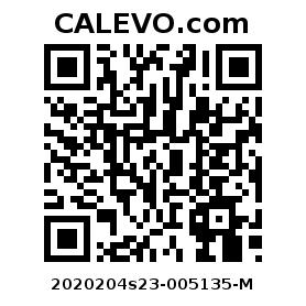 Calevo.com pricetag 2020204s23-005135-M