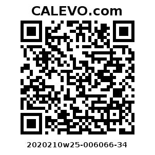 Calevo.com Preisschild 2020210w25-006066-34
