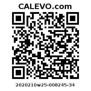 Calevo.com Preisschild 2020210w25-008245-34